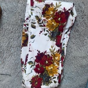 Floral leggings/jeggings